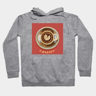 Coffee Decaf Roast Vintage Retro Cafe Hoodie